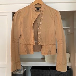 Camel Marc Jacobs tailored jacket